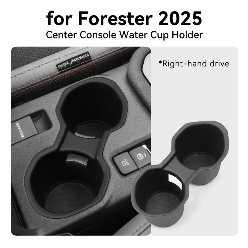 Suitable for 25 Forester models with left and right drive, center console, water bottle holder, storage box, and beverage rack.